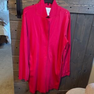 Carolina Belle Vibrant Red Coat/Cardigan